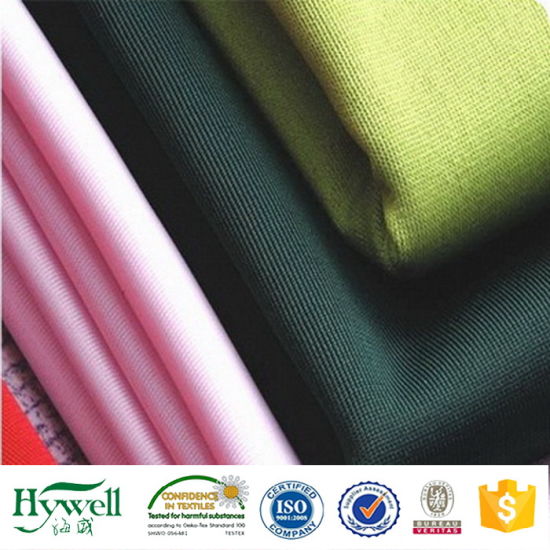 Tissu confortable de polyester pour le vêtement d'école uniforme de sportswear