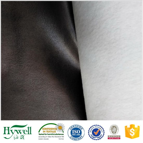 Tissu en cuir suédé 100% polyester pour meubles