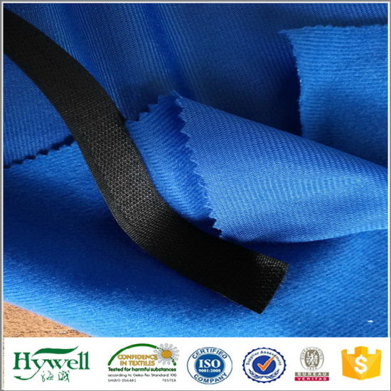 Tissu tricoté en tricot de chaîne 100% polyester pour la doublure de chaussures