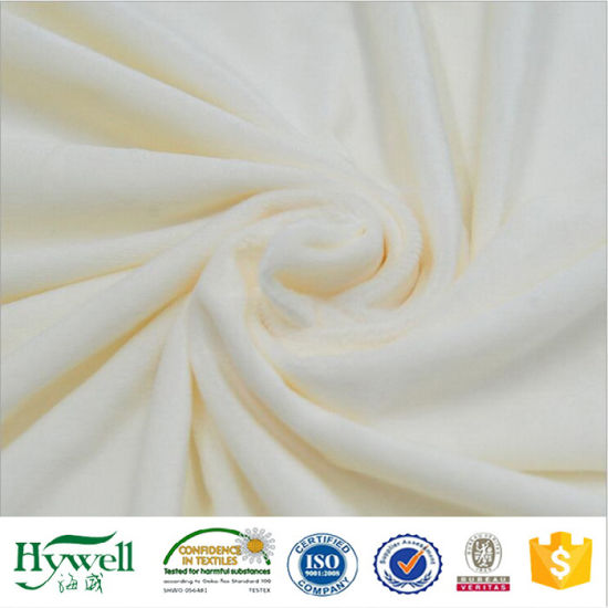 Tissu Velboa Polyester Fabriqué en Chine