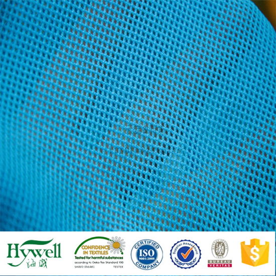 100 Polyester Durable 2: 2 Tissu de doublure en maille polyester